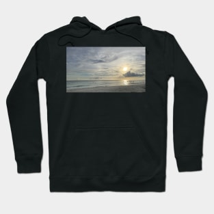 Silver Beach and Sun Hoodie